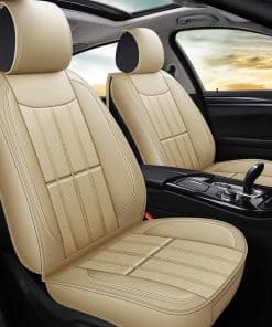 Fundas de Asiento de Cuero para Automóvil AOOG, Cubierta de