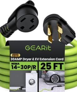 Cable de Extensión de 30 Amperios 4 Puntas para Secadora y