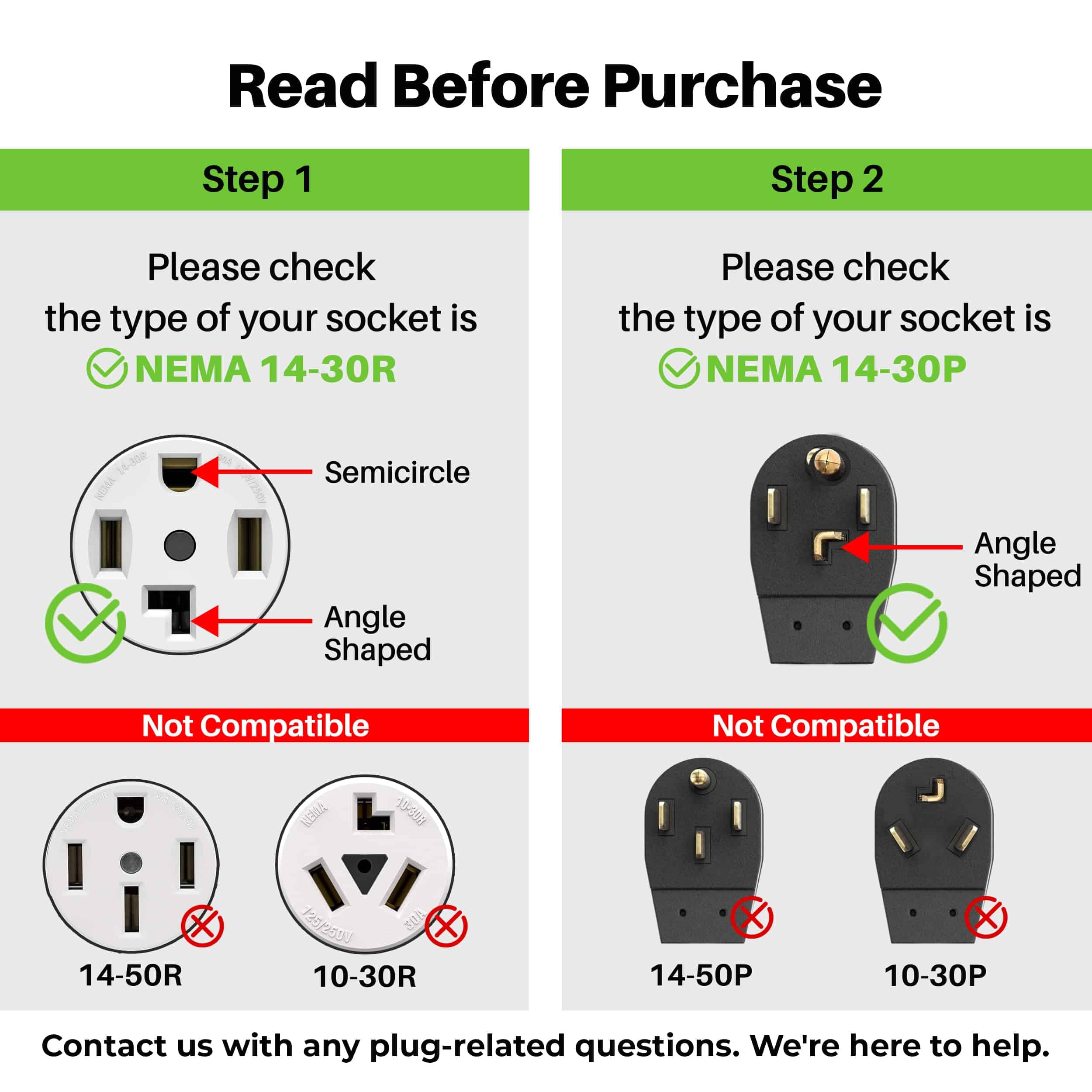 Cable de Extensión de 30 Amperios 4 Puntas para Secadora y - Imagen 3