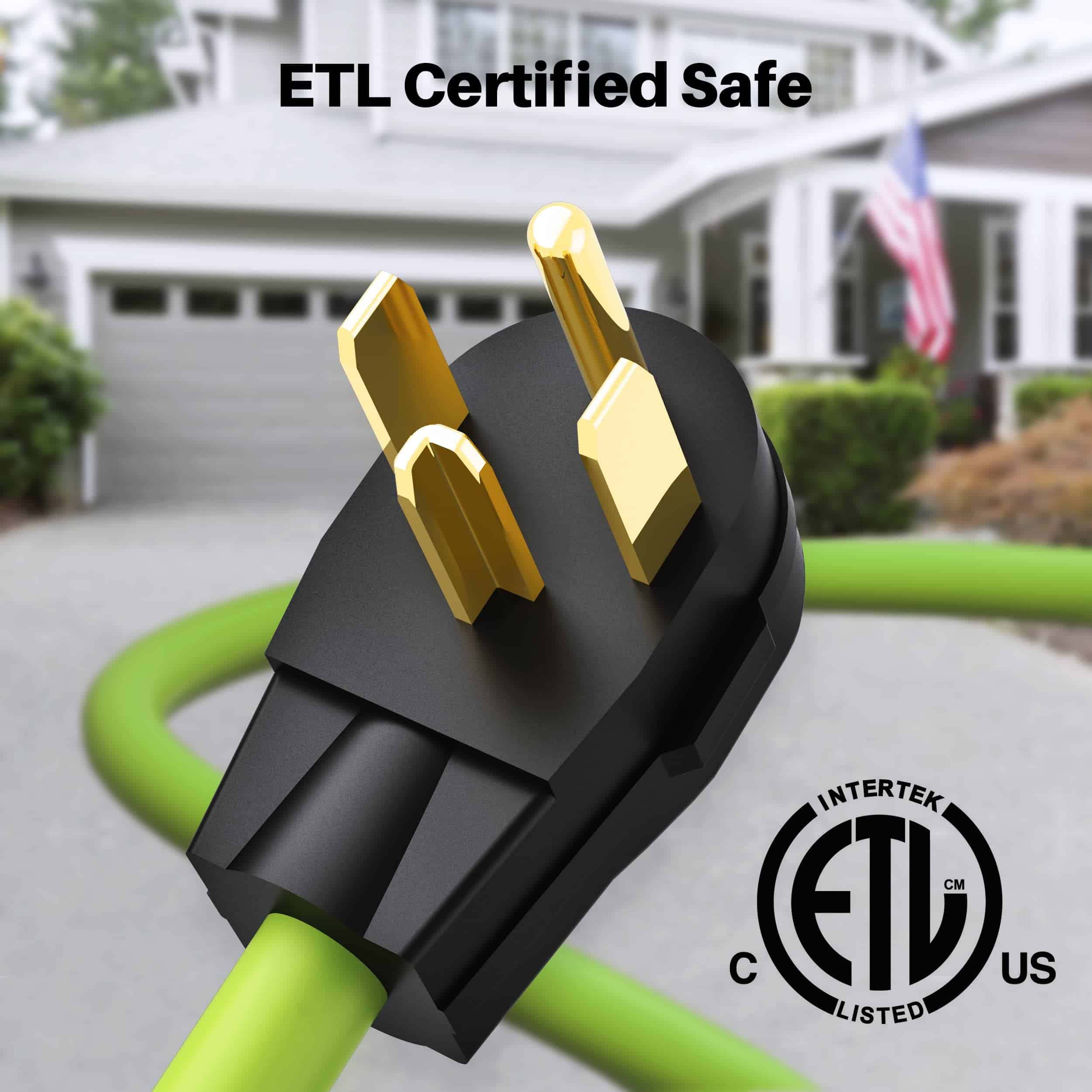 Cable de Extensión de 30 Amperios 4 Puntas para Secadora y - Imagen 10