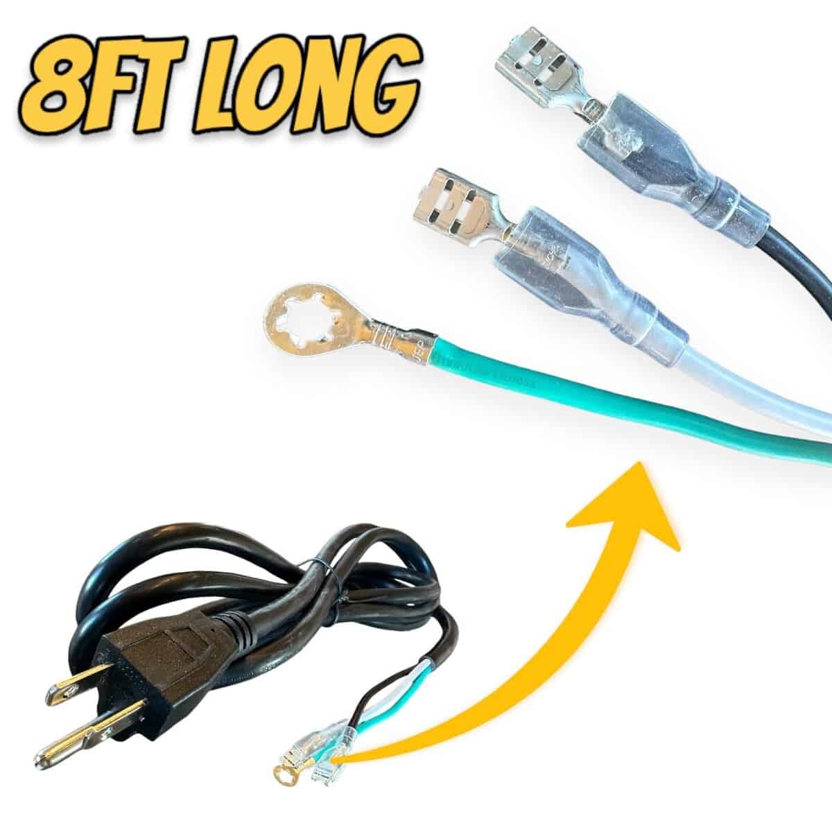 Cable de Corriente para Caminadora de 7 pies | Reemplazo - Imagen 3