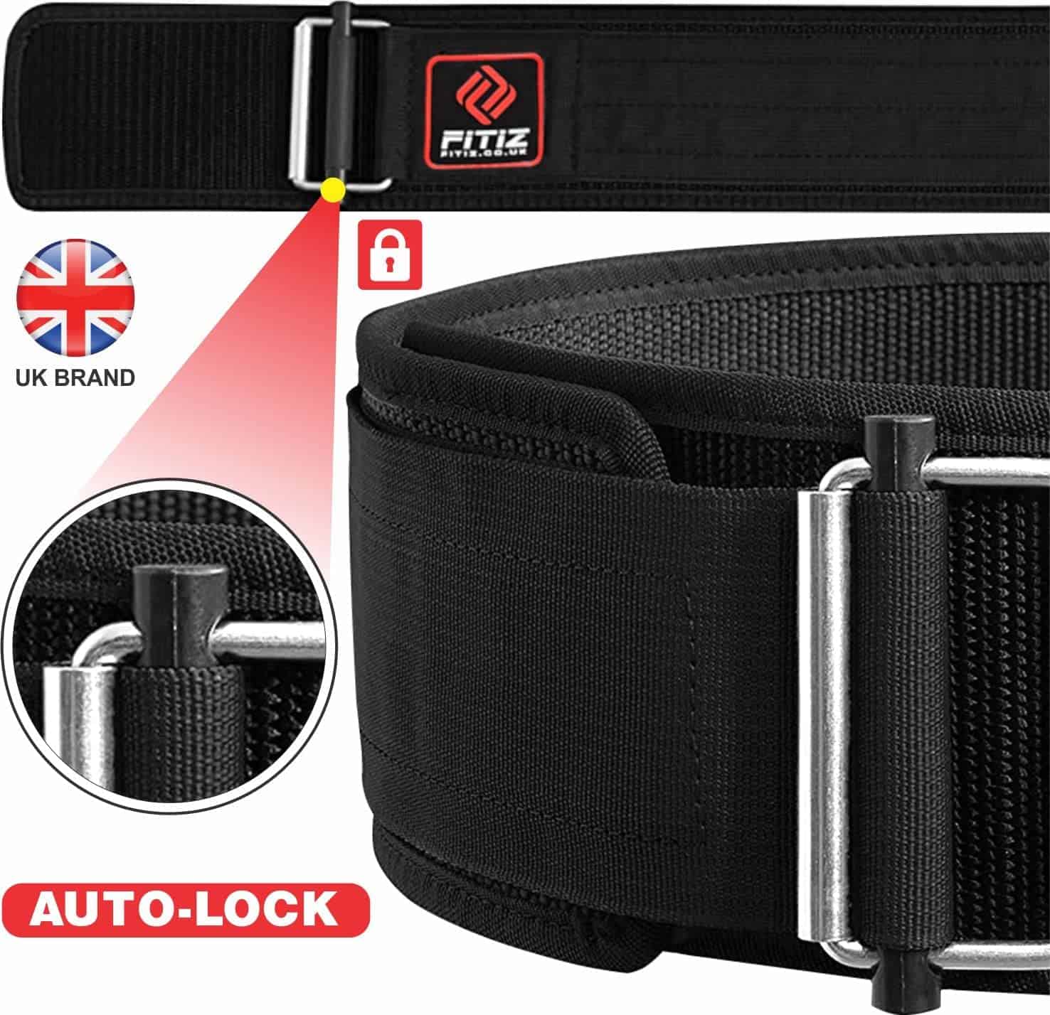 Cinturón de levantamiento de pesas FITIZ con -Pink - Imagen 3