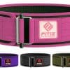 Cinturón de levantamiento de pesas FITIZ con -Pink