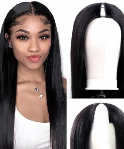 Pelucas de Cabello Humano Virgen Brasileño Recto en Forma