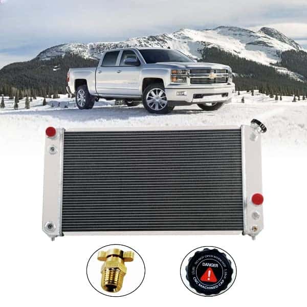 Radiador de aluminio RadBuild CU1826 para Chevy S10 Blazer - Imagen 4