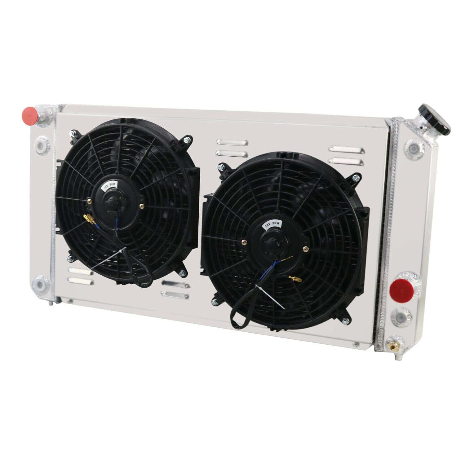 Radiador de aluminio RadBuild CU1826 para Chevy S10 Blazer - Imagen 9