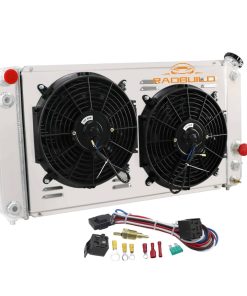Radiador de aluminio RadBuild CU1826 para Chevy S10 Blazer