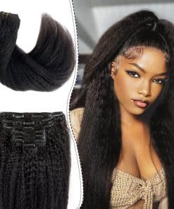 Extensiones de Cabello Clip en Pelo Humano, OiMiGO