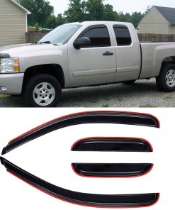 Deflector de viento lateral Deebior 194040, juego de 4