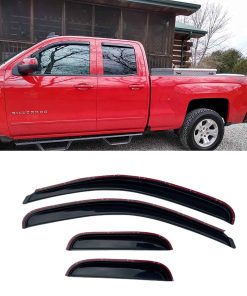 Deflector de Viento para Ventana Lateral a -Tinte Ahumado Os