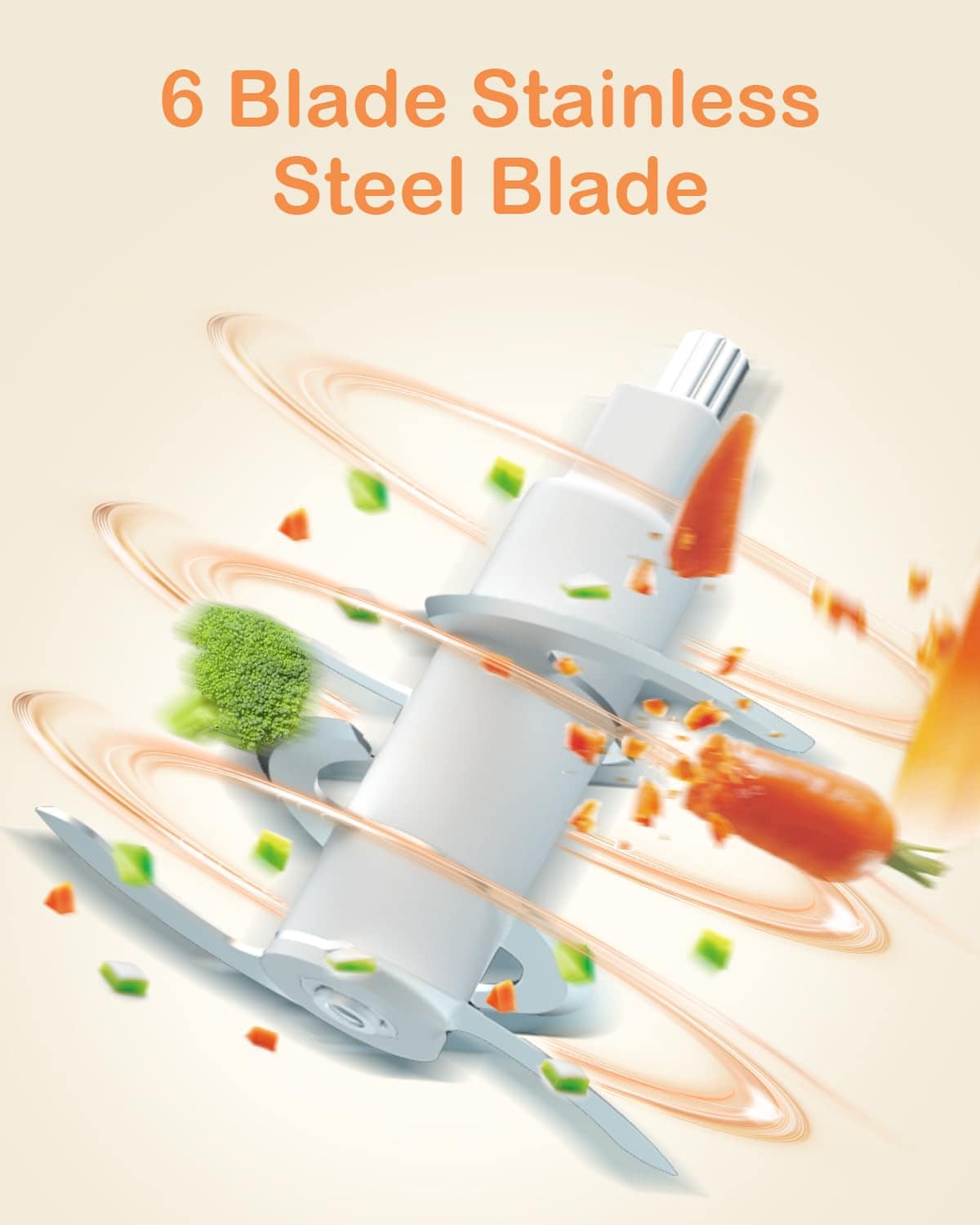 Procesador de Alimentos para Bebés, HEYVALUE Set de 13 en - Imagen 4