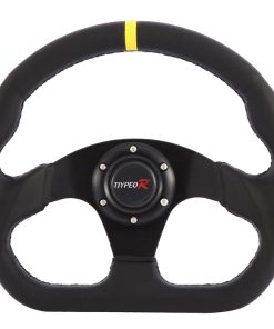 Volante de carreras de forma D para coche de deriva,