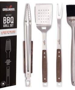 Juego de Herramientas para Parrilla Pesado GRILLHOGS,