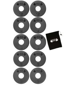 Juego de Placas de Pesas Estándar de Fracción de 1 Pulgada