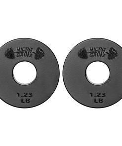 Juego de 2 placas de peso Micro Gainz estándar con agujero