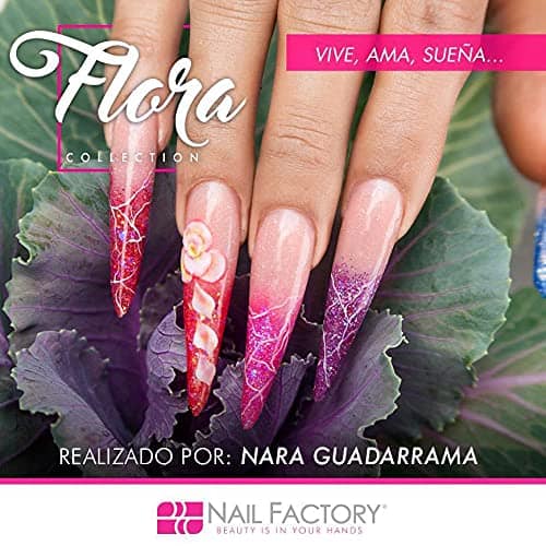 Set de Polvo Acrílico Colección Flora Nail Factory, 15 - Imagen 9