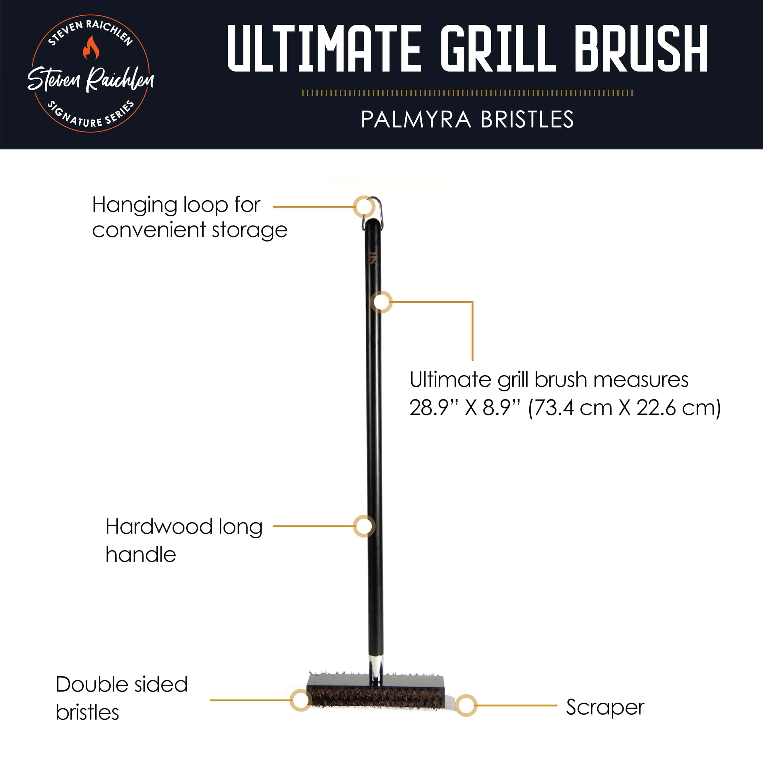 Cepillo de limpieza para parrilla Ultimate Grill Safe de - Imagen 4