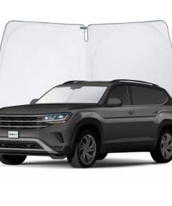 CLIM ART Protector Solar para Parabrisas de -Negro-Plata