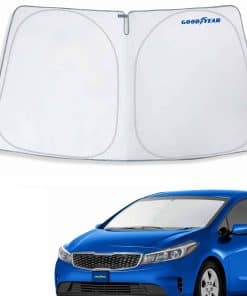 Cubierta para parabrisas plegable Goodyear -Negro-Plata