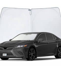 CLIM ART Protector Solar para Parabrisas de -Negro-Plata