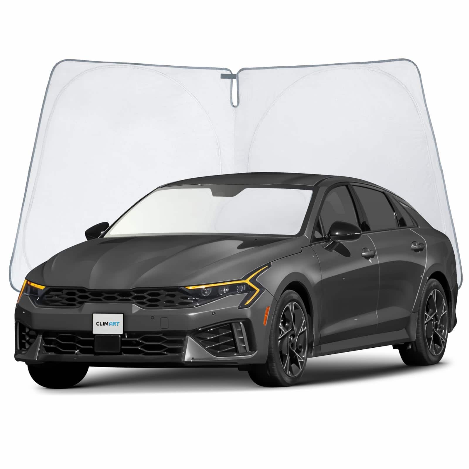 CLIM ART Protector solar para parabrisas de Kia K-5