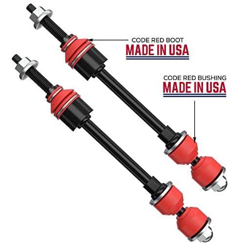 Par de enlaces de barra estabilizadora delantera CODE RED - Imagen 4