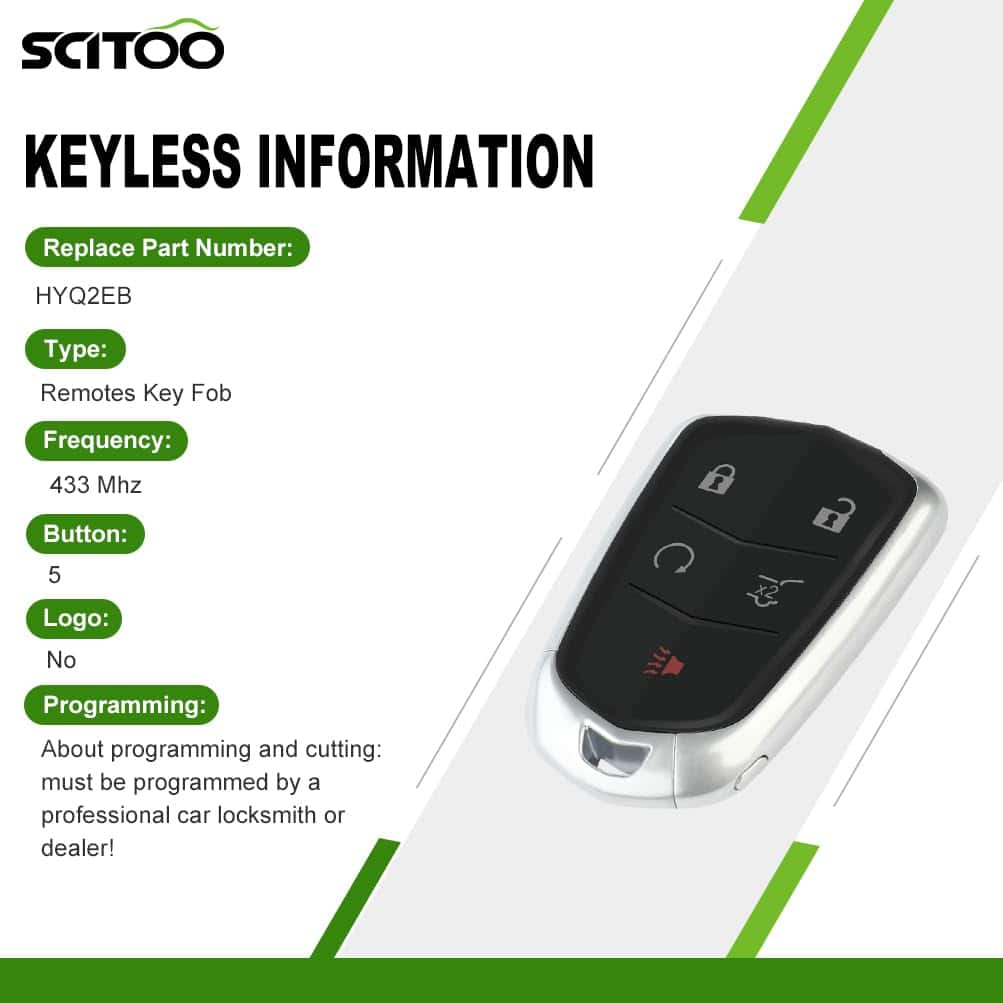 Control Remoto de Entrada Sin Llave HYQ2EB -es-SCITOO - Imagen 4