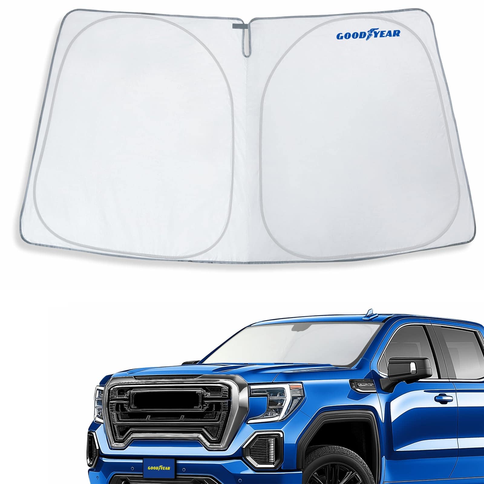 Cubreparabrisas plegable Goodyear para GMC Sierra