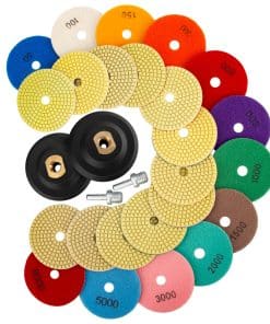 Kit de 14 Piezas de Almohadillas de Pulido de Diamante de 4