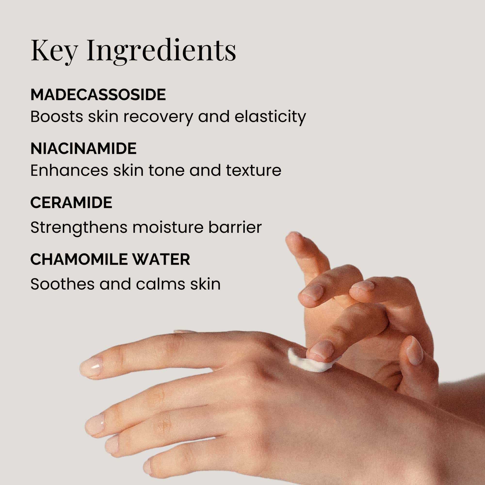 Crema Reconfortante BEIGIC - Hidratante Vegana Calmante - Imagen 4