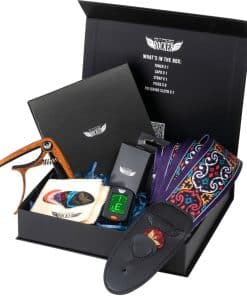 Caja de Regalo de Accesorios de Guitarra Stage -Morado