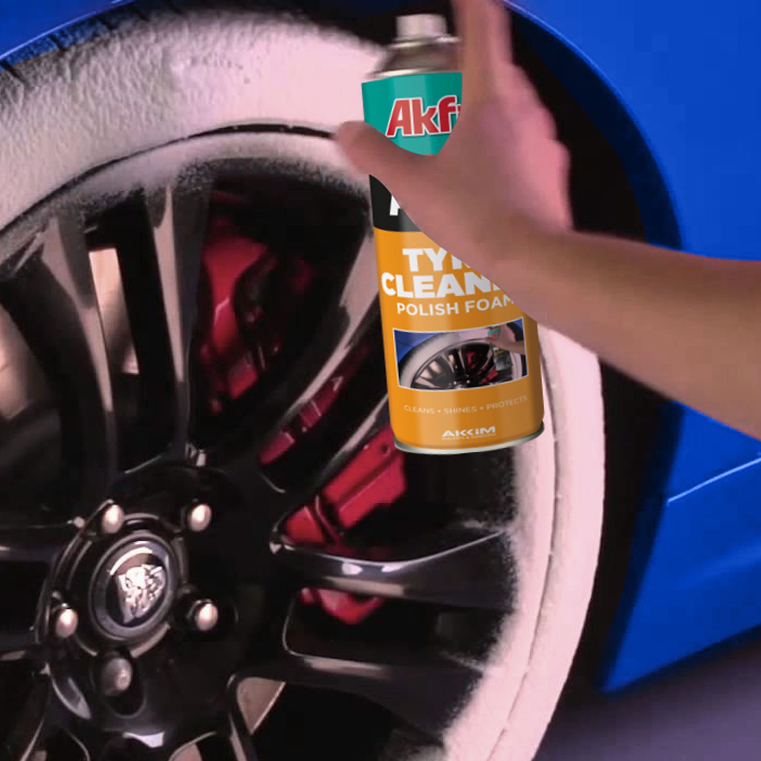 Akfix A117 Limpiador de llantas en aerosol - Limpiador de - Imagen 7