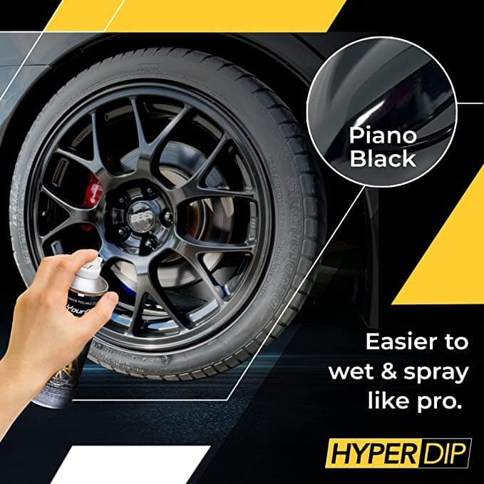 Pintura HyperDip de DipYourCar.com - -Negro Sombra - Imagen 5