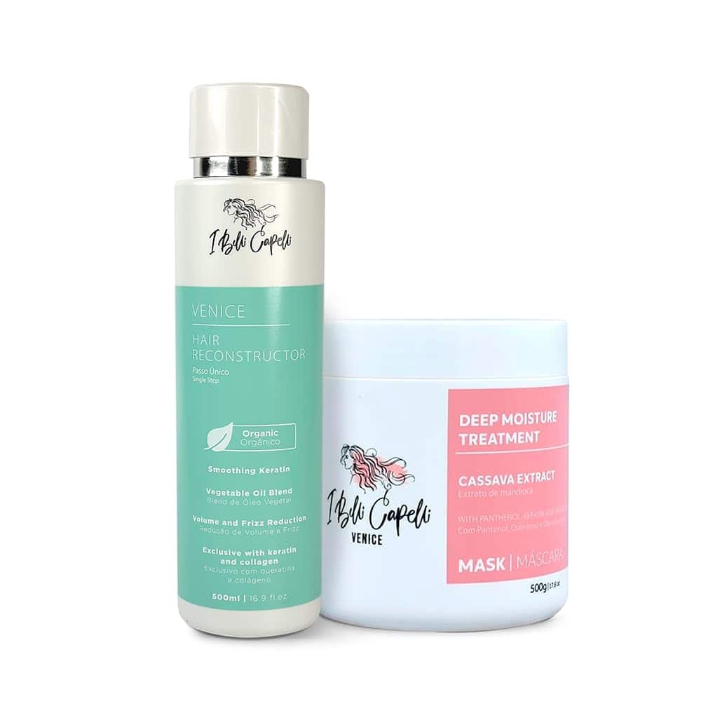 Kit Alisador de Queratina I Belli Capelli Venice, Set de