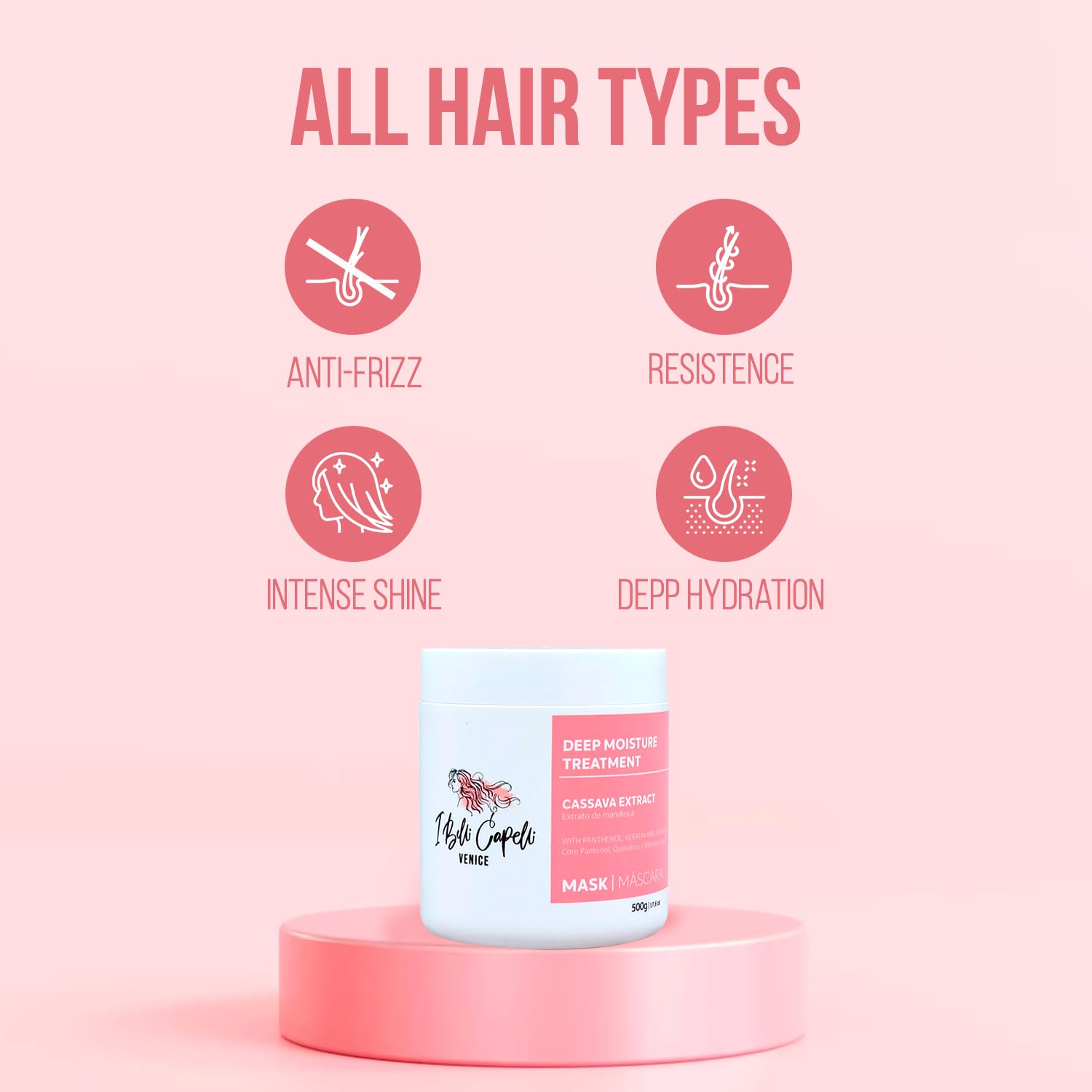 Kit Alisador de Queratina I Belli Capelli Venice, Set de - Imagen 7