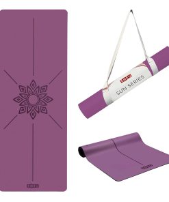 Tapete de Yoga Roru Concept Sun Series Profesional de 5 MM