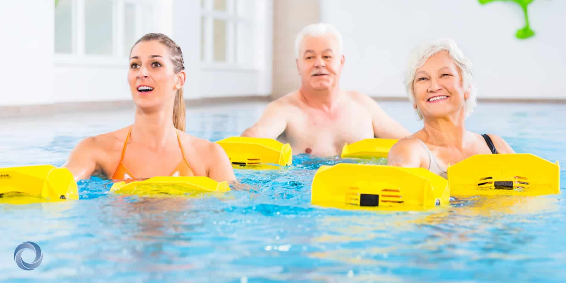 Par de mancuernas de ejercicio para piscina Hydro Tone - - Imagen 9