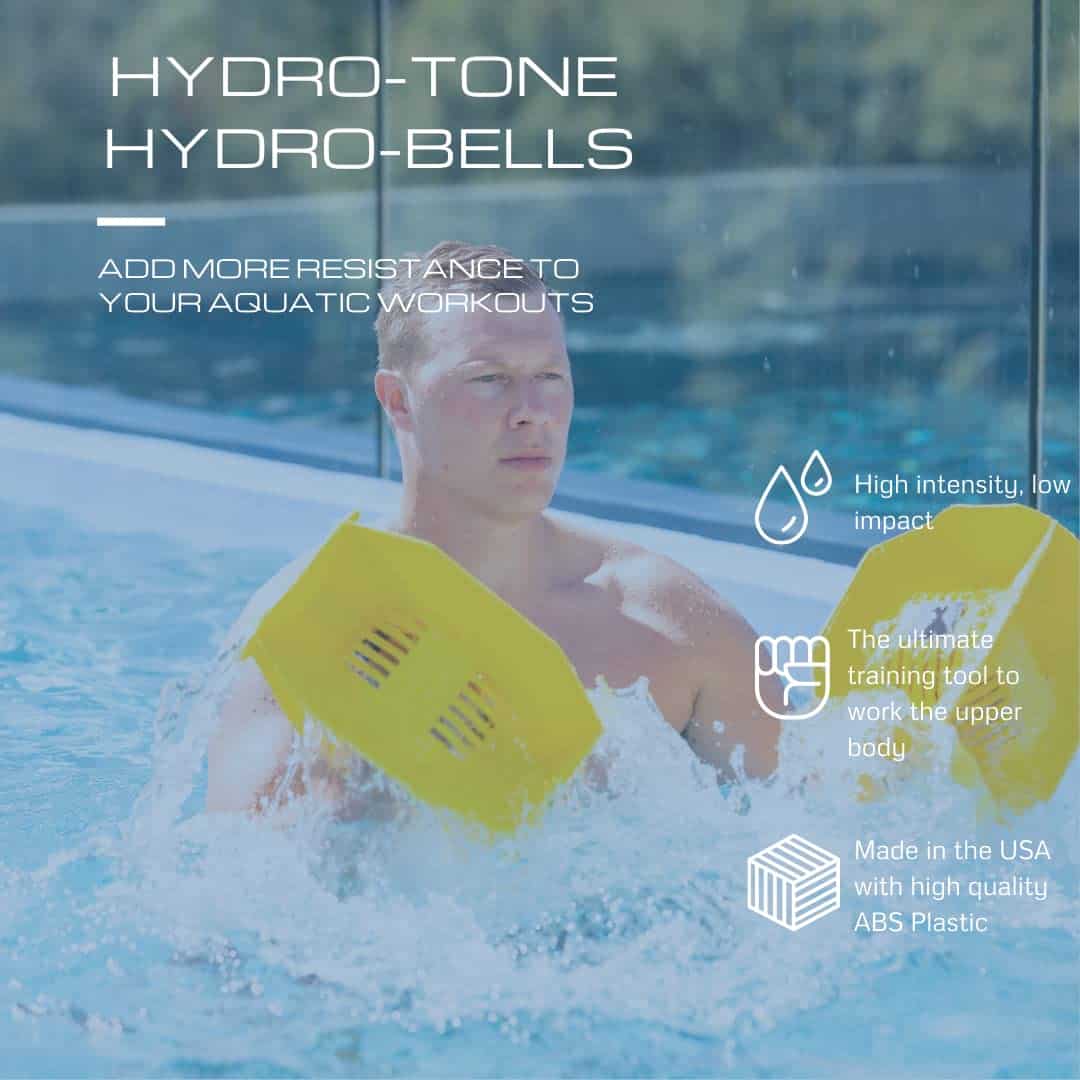 Par de mancuernas de ejercicio para piscina Hydro Tone - - Imagen 5