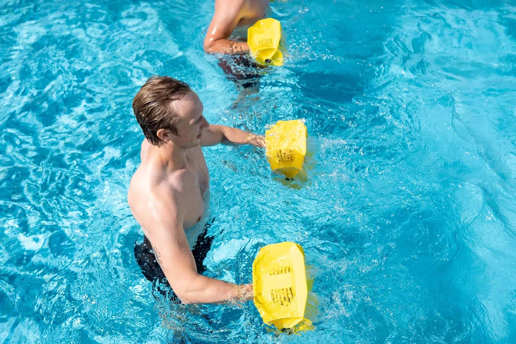 Par de mancuernas de ejercicio para piscina Hydro Tone - - Imagen 7