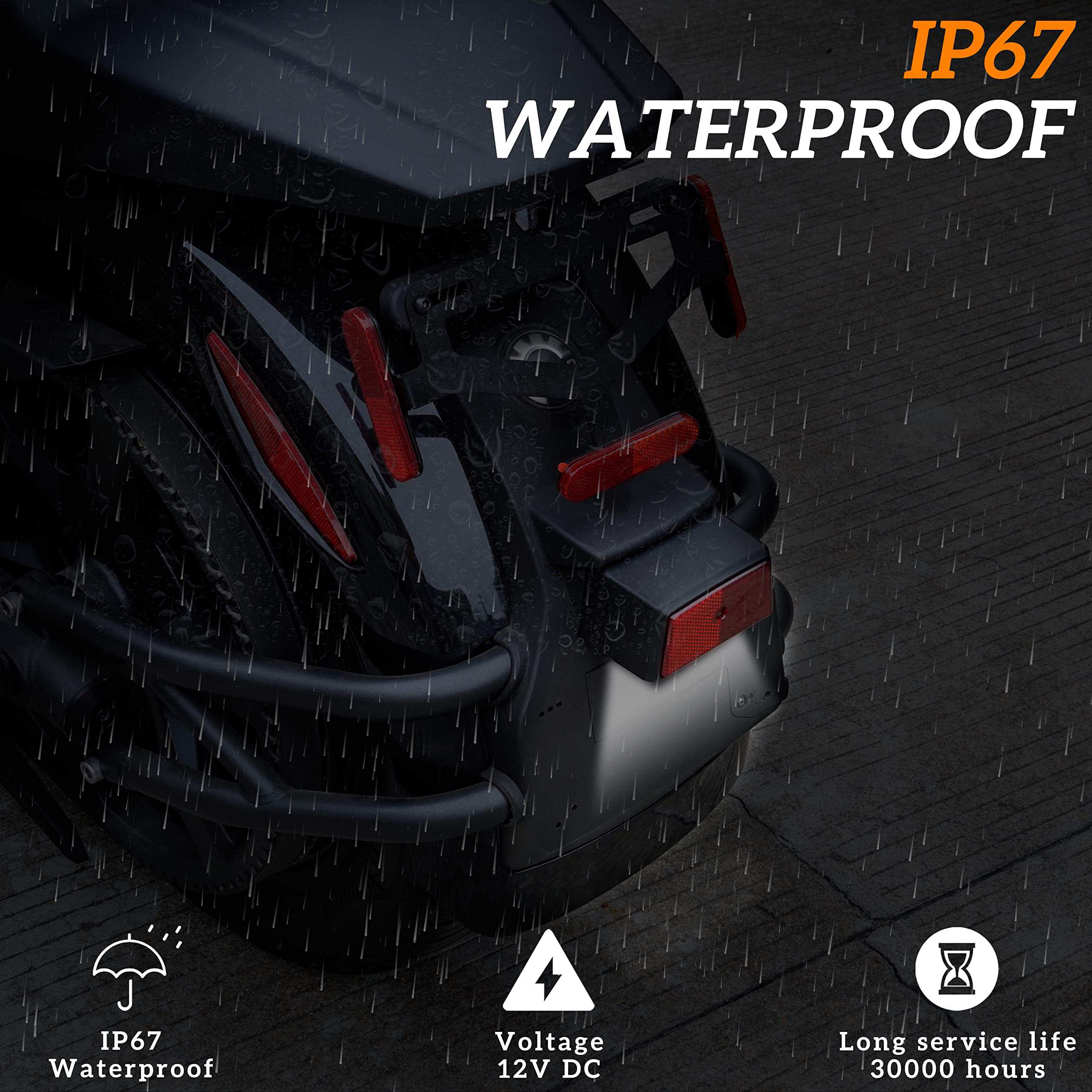 Luces LED de la matrícula para Can-Am Spyder, Kit de luces - Imagen 7