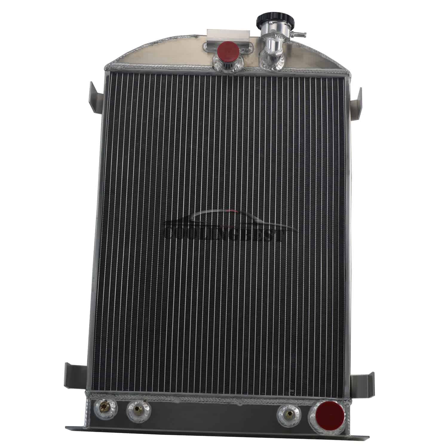 Radiador de aluminio de 4 hileras COOLINGBEST para Ford Hot