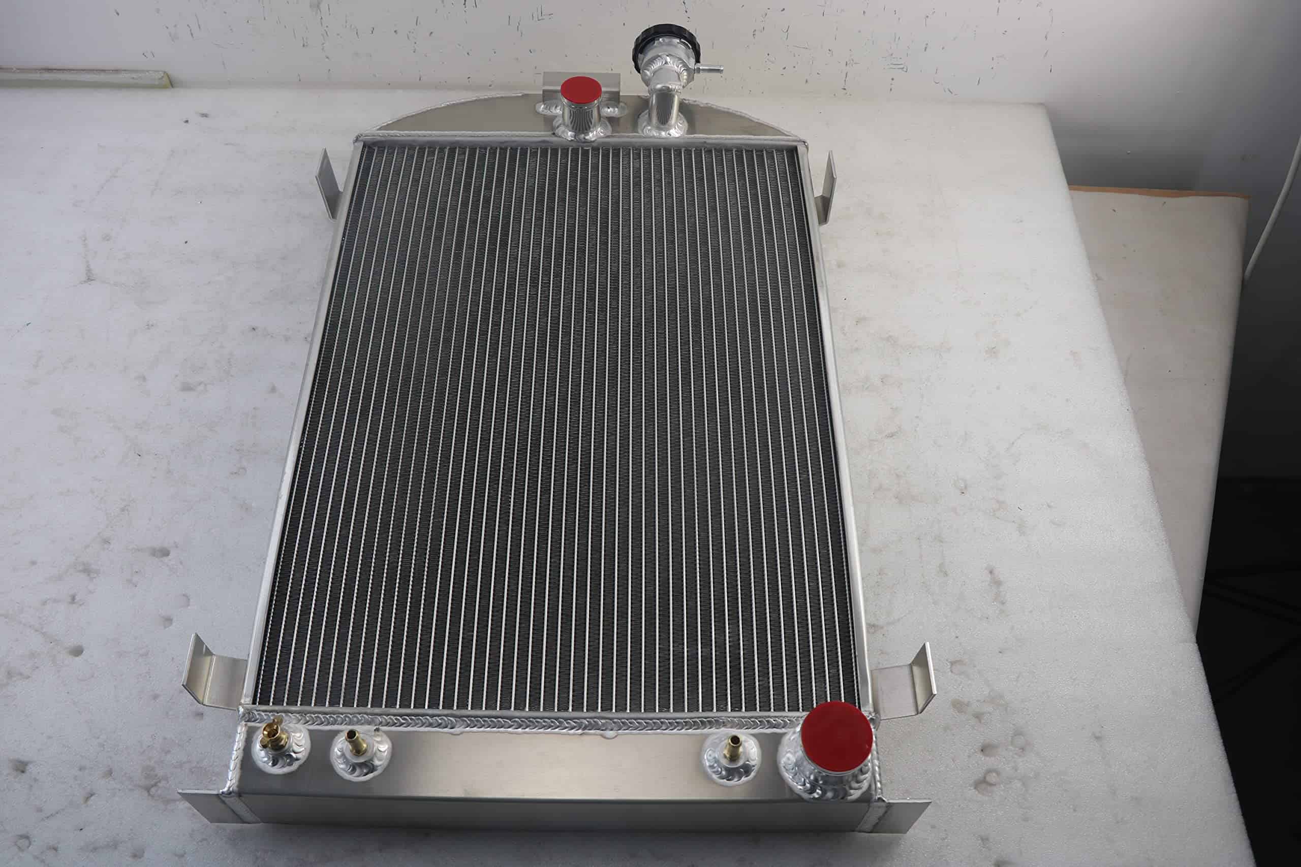 Radiador de aluminio de 4 hileras COOLINGBEST para Ford Hot - Imagen 10