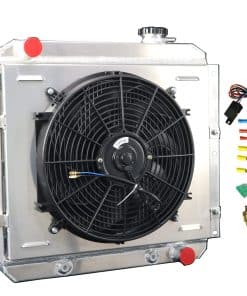 Radiador de aluminio de 4 filas para Toyota Land Cruiser