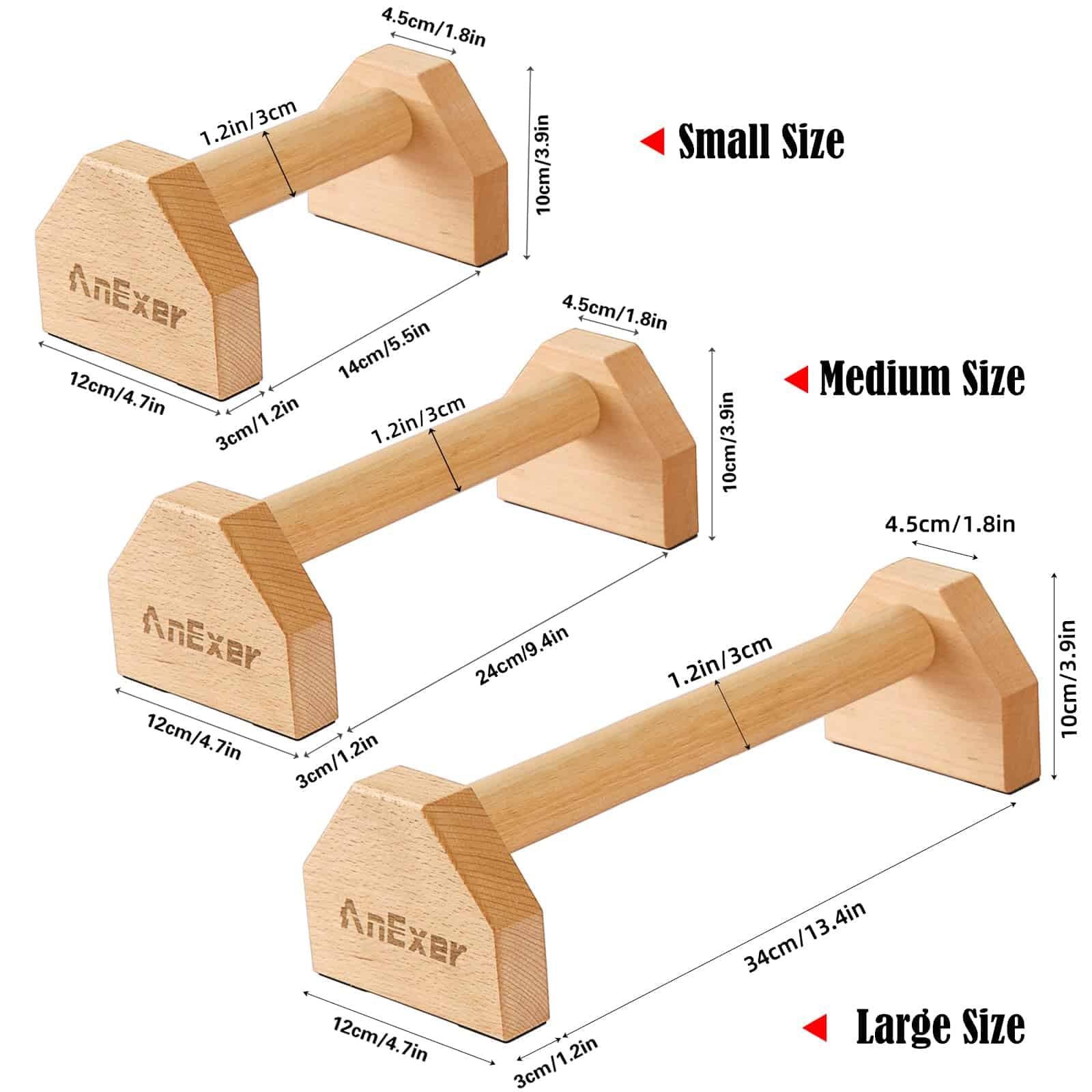 Soportes de Flexiones, Barras Paralelas de Handstand, - Imagen 4