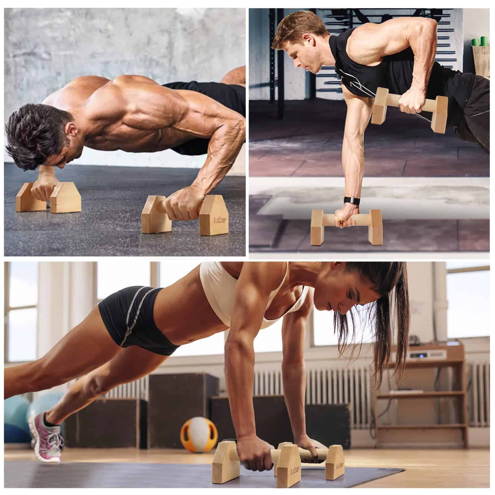 Soportes de Flexiones, Barras Paralelas de Handstand, - Imagen 8