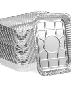 Paquete de 40 bandejas de goteo SHINESTAR para Weber,