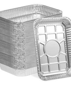 SHINESTAR 60-Pack Bandejas de Goteo para Weber, Accesorios