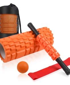 Set de Rodillos de Espuma 5 en 1: Rodillo de Puntos de