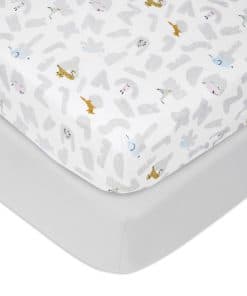 Sábanas de cuna de popelina clásica aden + anais