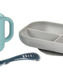 Set de Platos de Silicona con Ventosa BEABA Sips and Bites